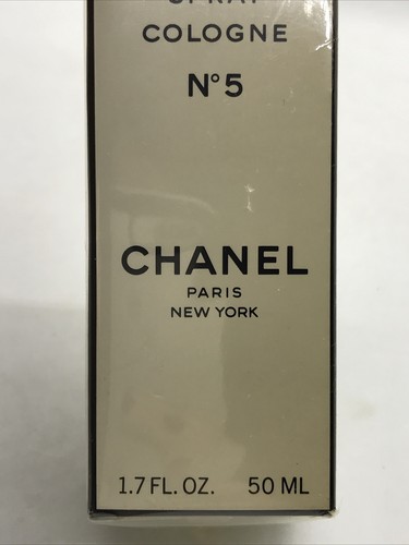 FAB! VTG Chanel N°5 Cologne Spray 1.7fl.oz/50ml Factory Sealed! Pre-Barcode - Picture 4 of 7