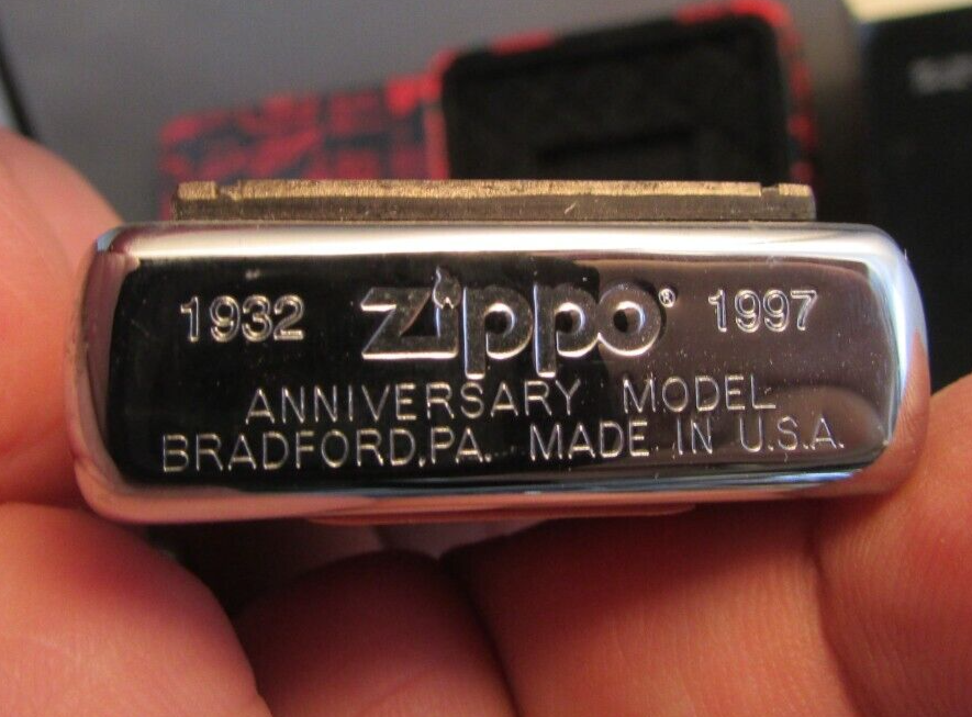 Zippo 65th Anniversary 1932 - 1997 Limited Edition Lighter for