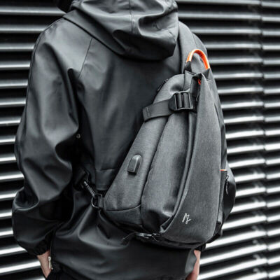 Fashion Waterproof Crossbody Shoulder Men women Travel Sling Chest MotoBiker Bag