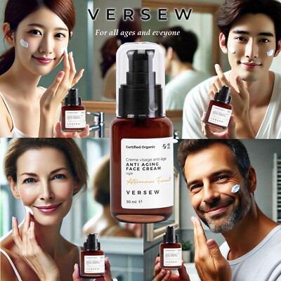 Versew Anti-Aging Creme Tages und Nachtcreme Anti-Falten Feuchtigkeitsbehandlung