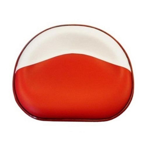 AMSS7445 Seat Cushion Red and White Vinyl Fits International 460 560 660 Tractor - Picture 3 of 9