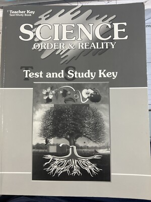 Abeka Science 7 Order and Reality Test And Study Key (Teacher’s ) | eBay