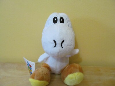 Mario Bros. White Yoshi  6'' Inches Plush (New) ***SALE***