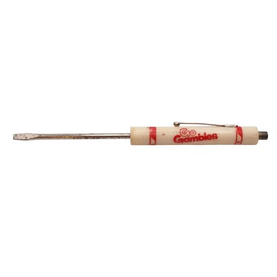 Go Gambles Promotional Screwdriver Promo Advertising Vintage