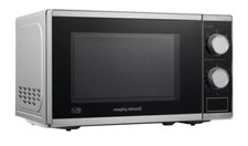 Morphy Richards MM820C2LP NEW 800w Microwave Oven Freestanding 20L - Silver