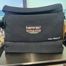 Tamrac Camera Bag Made In USA  Black Shoulder Strap And Dividers Pouch video