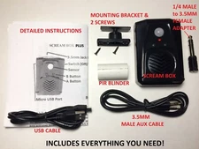 SCREAM BOX PLUS Halloween programmable speaker witch laugh amplifier zombie  