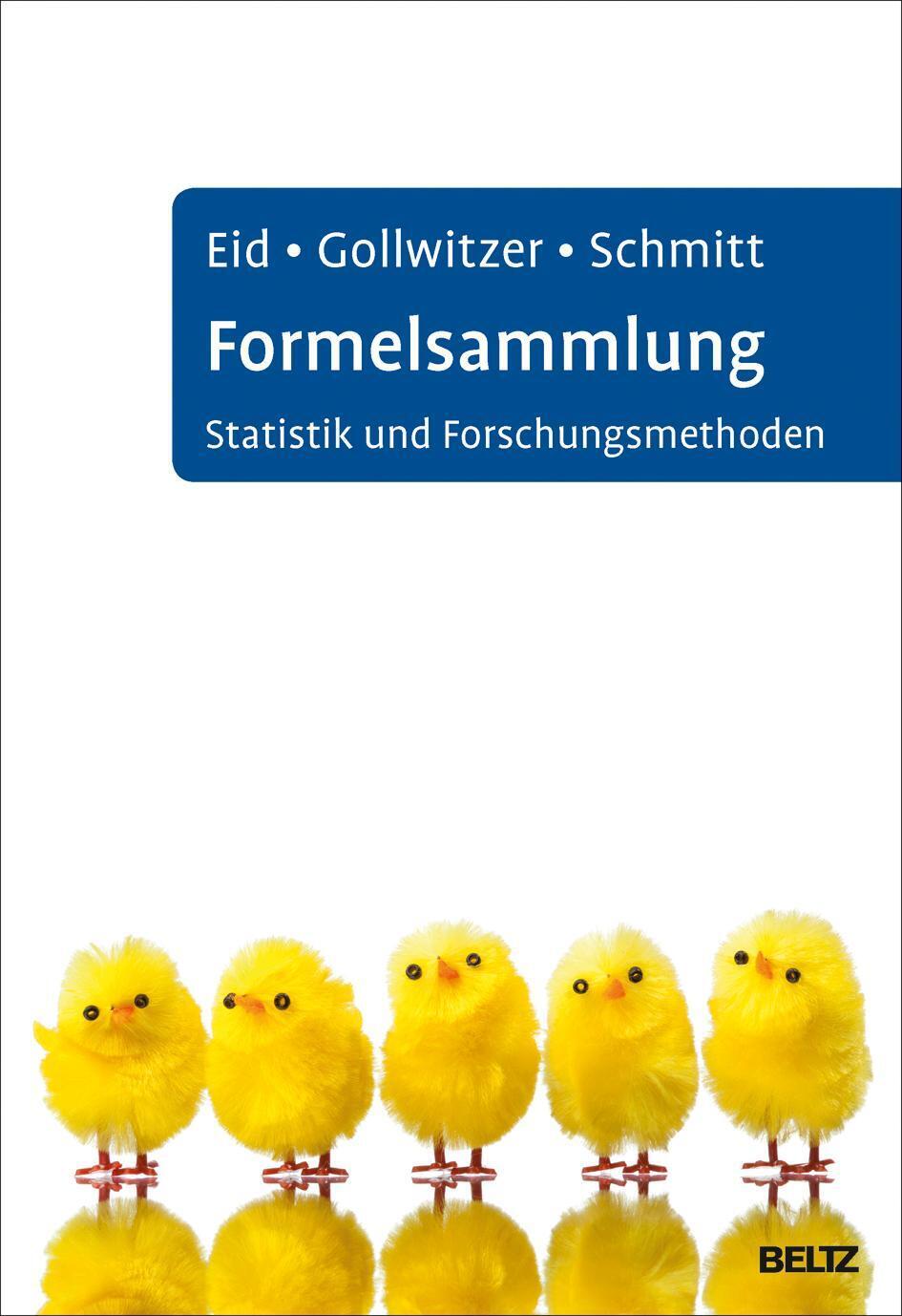 Thumbnail - Formelsammlung Statistik Und Forschungsmethoden Michael Eid (u. A.)