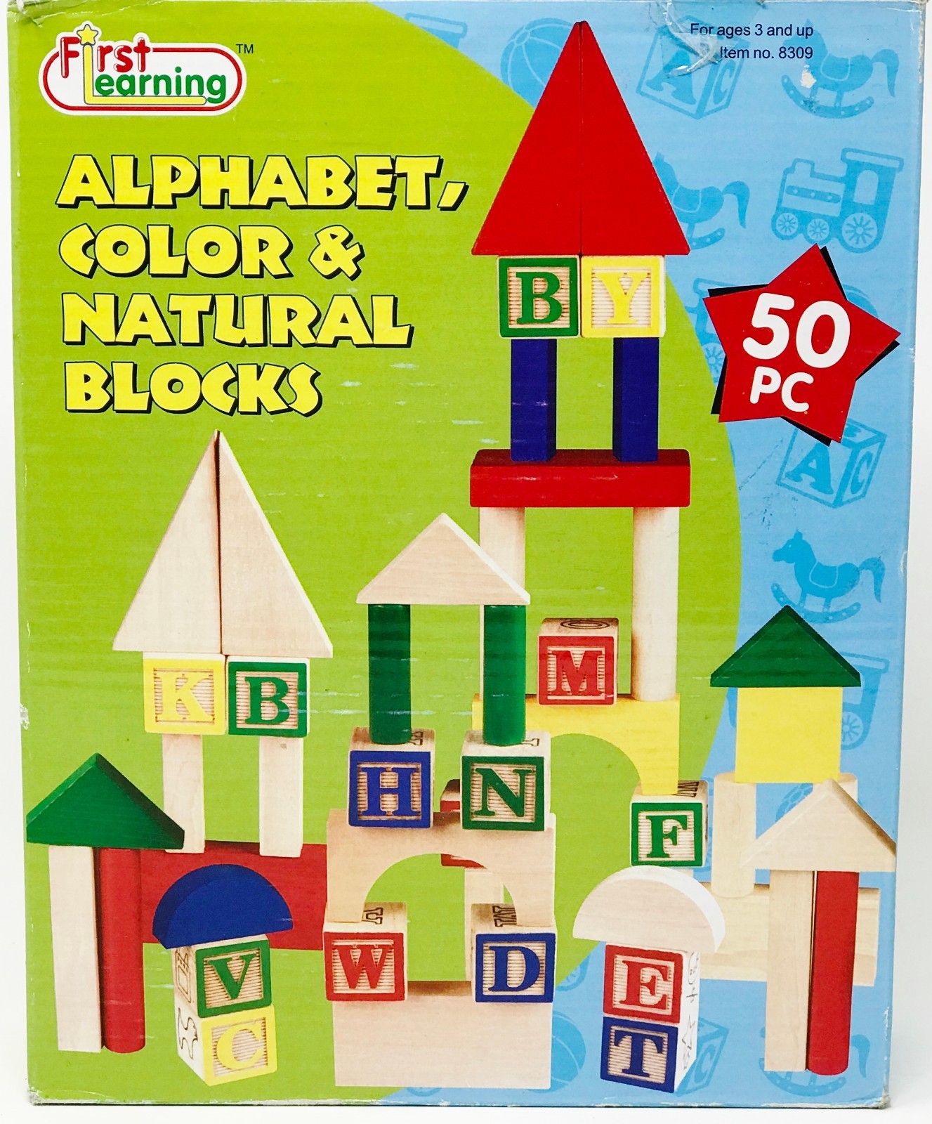 wooden alphabet floor puzzle