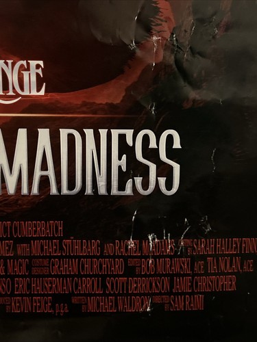 DOCTOR STRANGE IN THE MULTIVERSE OF MADNESS Original One Sheet Movie Poster - Picture 4 of 9