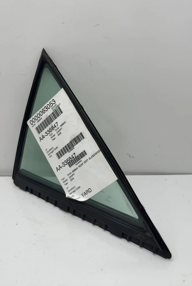 02 03 04 05 06 TOYOTA CAMRY Rear Vent Glass/window Toyota Left OEM B349-4 - Изображение 4 из 4