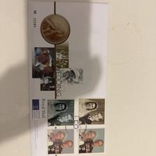 Queen Elizabeth II  & Prince Phillip Golden Wedding Anniversary &pound;5 Coin Cover