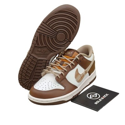 Nike Dunk Low Brown/Plaid Youth's FV3653-191 | eBay