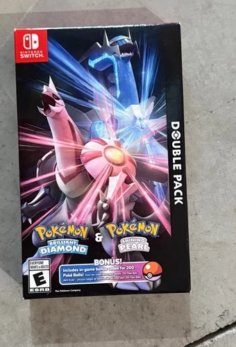 Pokemon Brilliant Diamond & Pokemon Shining Pearl Double Pack - Nintendo Switch