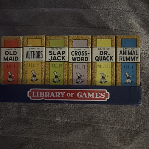 Vintage 1930s Library of Games by Russell Complete