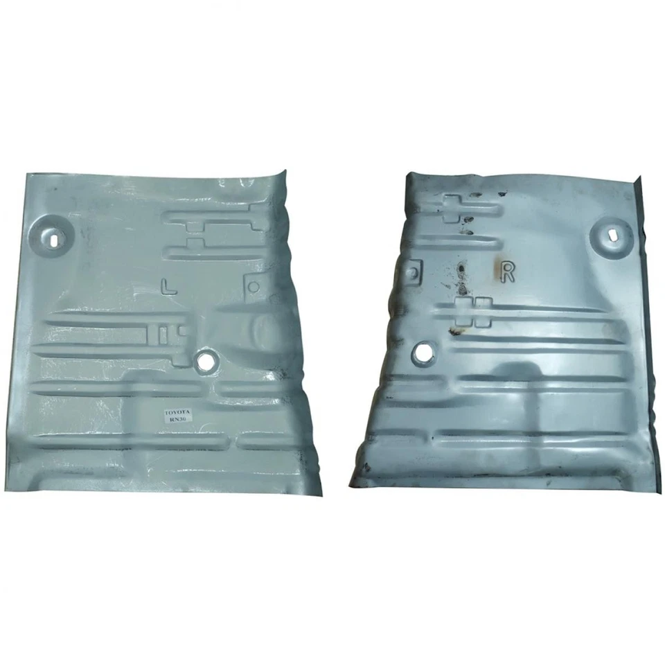 Par de paneles de piso derecho derecho para camioneta Toyota Hilux RN30 RN40 LN30 SR5 UTE 1978-1983 Foto 3 de 4