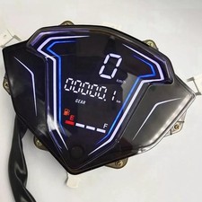 Calibro digitale moto display trasparente tachimetro velocità chilometraggio per LAGENDA 115Z