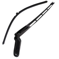 Newparts Wischerarm Links Vorne Schwarz FüR Audi Q7 4L 2006-2015 DKC02144