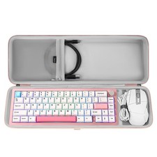 Geekria Carrying Case for 65 68 Keys Compact Keyboard and Mouse Combo