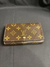 Louis Vuitton Zippy Coin Purse Monogram Canvas Brown Card Wallet 💯Authentic