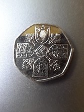 king charles 50p uncirculated 2022 mint