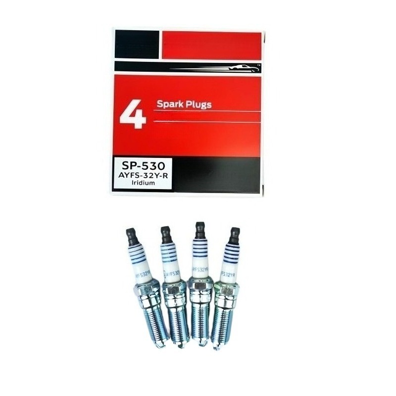4PCS SP530 Motorcraft SP530X Iridium Spark Plug Fits for Ford Escape replaces