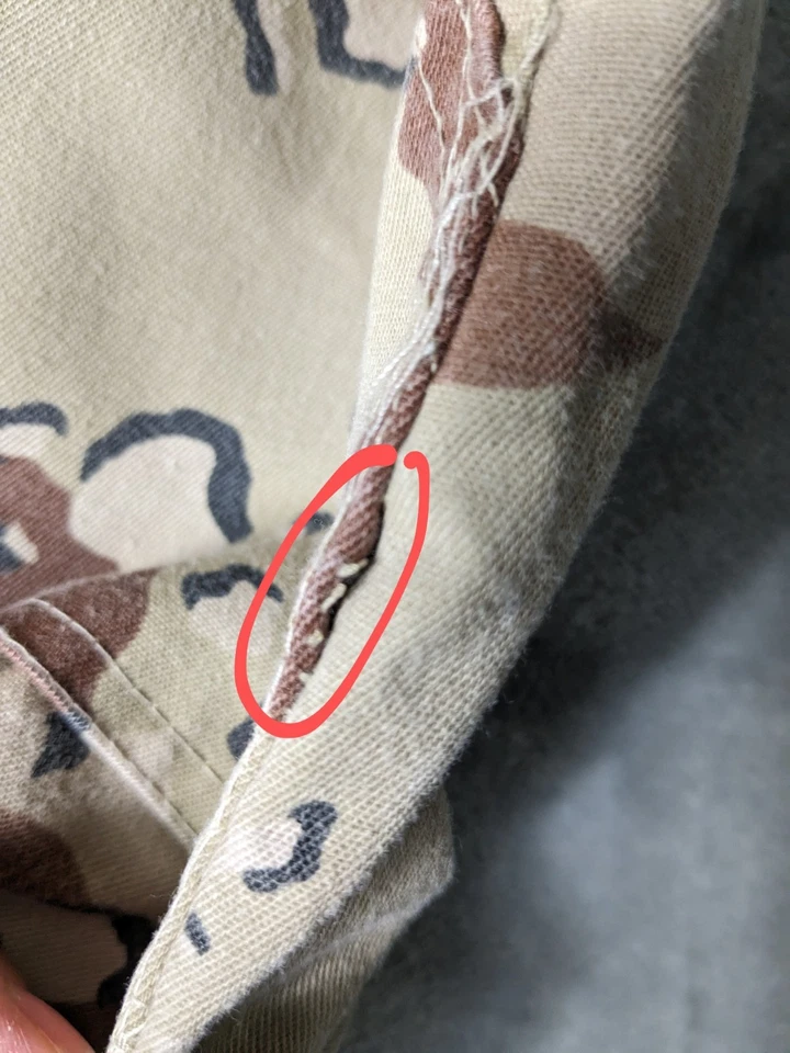 Pantalones Tormenta del Desierto del Ejército de Estados Unidos Juveniles 18 Chocolate Chip Camuflaje Carga Hechos en EE. UU. LEER Foto 4 de 4