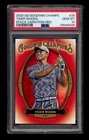 2020 U.D. Goodwin Champs E pack Variation-Red: # 25 Tiger Woods PSA 10 GEM MINT
