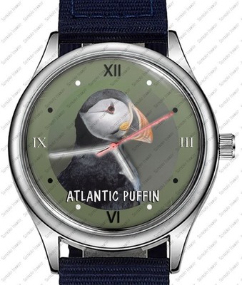 Atlantic Puffin Bird Trendy 38mm Face Wrist Watch