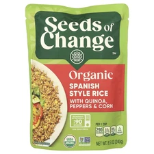Organic Spanish Style Rice With Quinoa, Peppers & Corn, 8.5 oz (240 g)