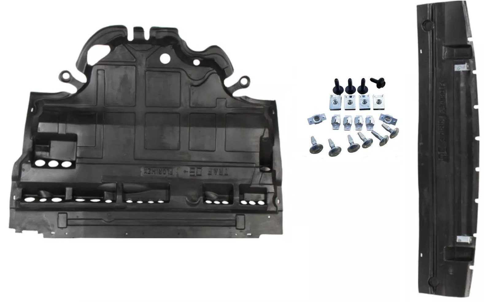 Plaque de rechange sous moteur Vivaro Primastar X83 pour remplacer carter cassé