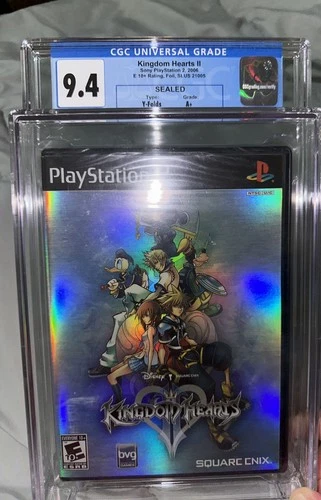 Kingdom Hearts II (PlayStation 2) CGC 9.4 A+ WATA