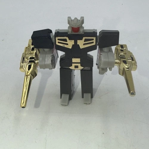 Transformers G1 Rewind Mini Cassette Figure 100% Complete 1986 Guns Tech Spec