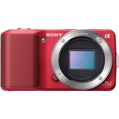 Sony a (alpha) NEX-3 14.2 MP Digital Camera Red (Body Only)