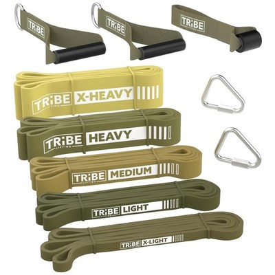 Complete Home Gym Set | 5 Resistance Bands & Accessories