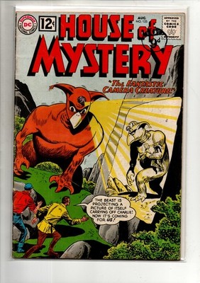 (MS)  DC House Of Mystery 125 Rare VG 4.0 Comic Silver Age 1962 Horror Bargain