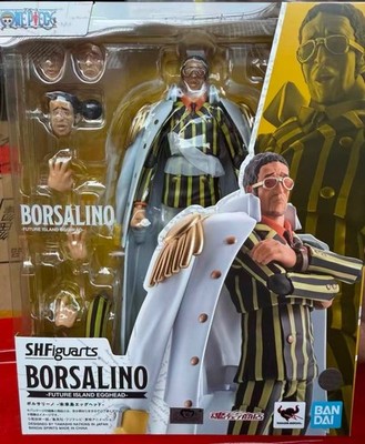 Bandai S.H.Figuarts One Piece Borsalino Future Island Egghead Action Figure New