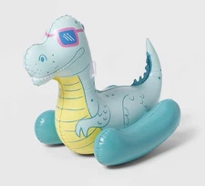 Dino Ride On Water Floats and Inflatables - SunSquad": Novelty Pool Toy