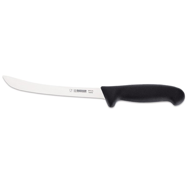 Giesser Fisch Filetiermesser 18 Cm Schwarz Flexible Klinge Fischmesser 2275 18-image