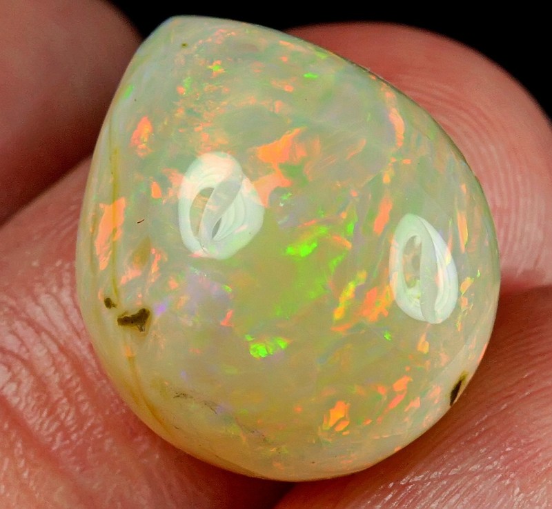 10.3Ct African Polished Crystal Opal Cab Specimen PYWC1794