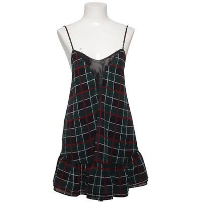 Lovers + Friends, Kleid, Größe: XS, Schwarz/Grün/Rot, Elasthan/Polyester #wVy
