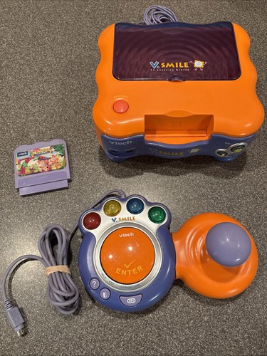 Vtech V. Smile TV Learning System Console with 1 Controller TESTED | eBay