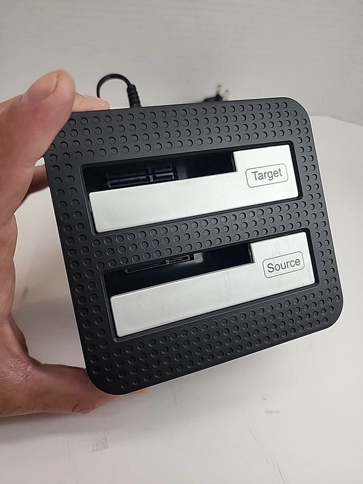 Clone Dock HDD duplicator Disk Drive Hard Reader SATA Docking... - Image 4 of 4