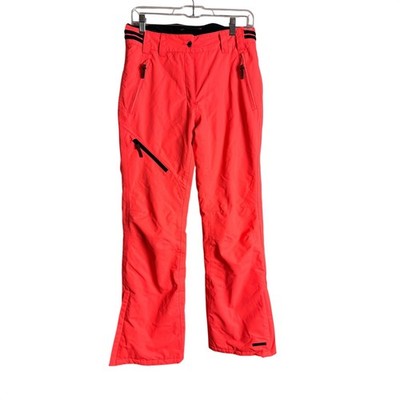 Icepeak AWS Extreme Ski Pants Neon Pink Coral Insulated Snowboard Pants Women 4