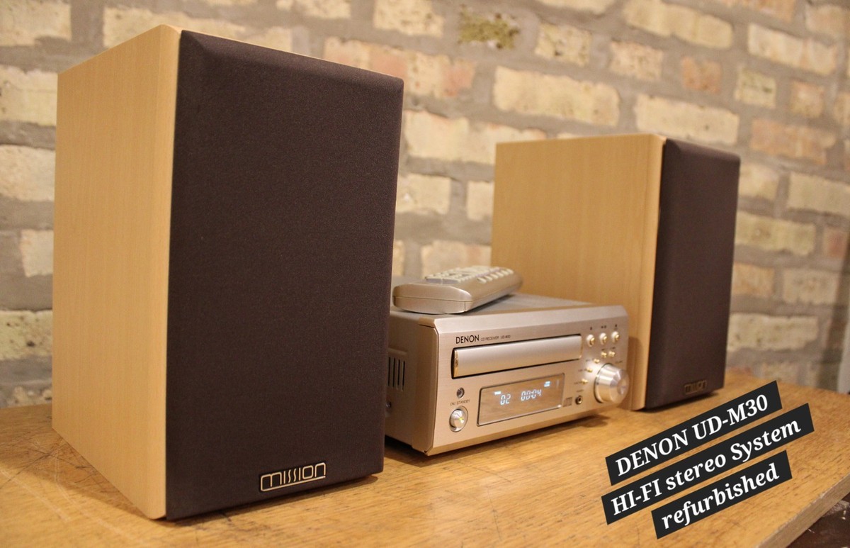 Denon Ud-M30 HI-FI CD stereo system w/remote SERVICED Fully
