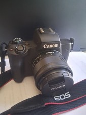 Canon EOS M50 Mark II 4K 24.1MP 15-45mm Lens Mirrorless Digital Camera