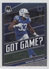 2020 Panini Mosaic Got Game? Shaquille Leonard Darius Leonard #GG17 n1u