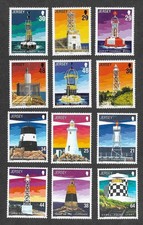 Jersey Lighhouses  two sets mnh complete Architecture