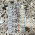 2025 $100 Federal Reserve Note Star Note Serial RB 00392091* to 00392100* — photo 1