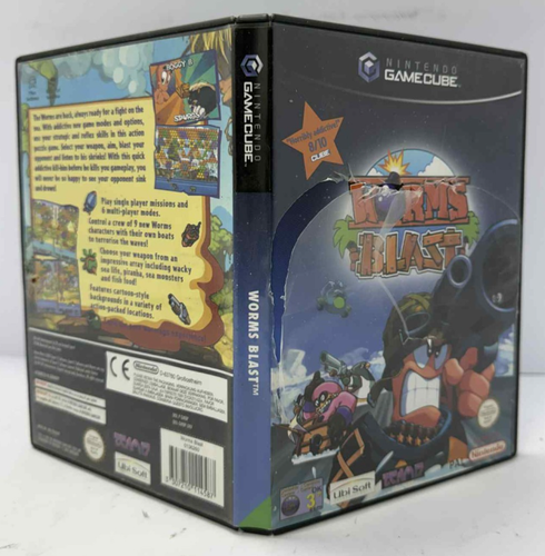 Worms Blast Nintendo GameCube Complet Français PAL FAH Game